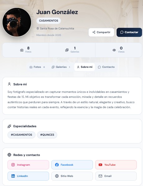 El álbum se construye en vivo